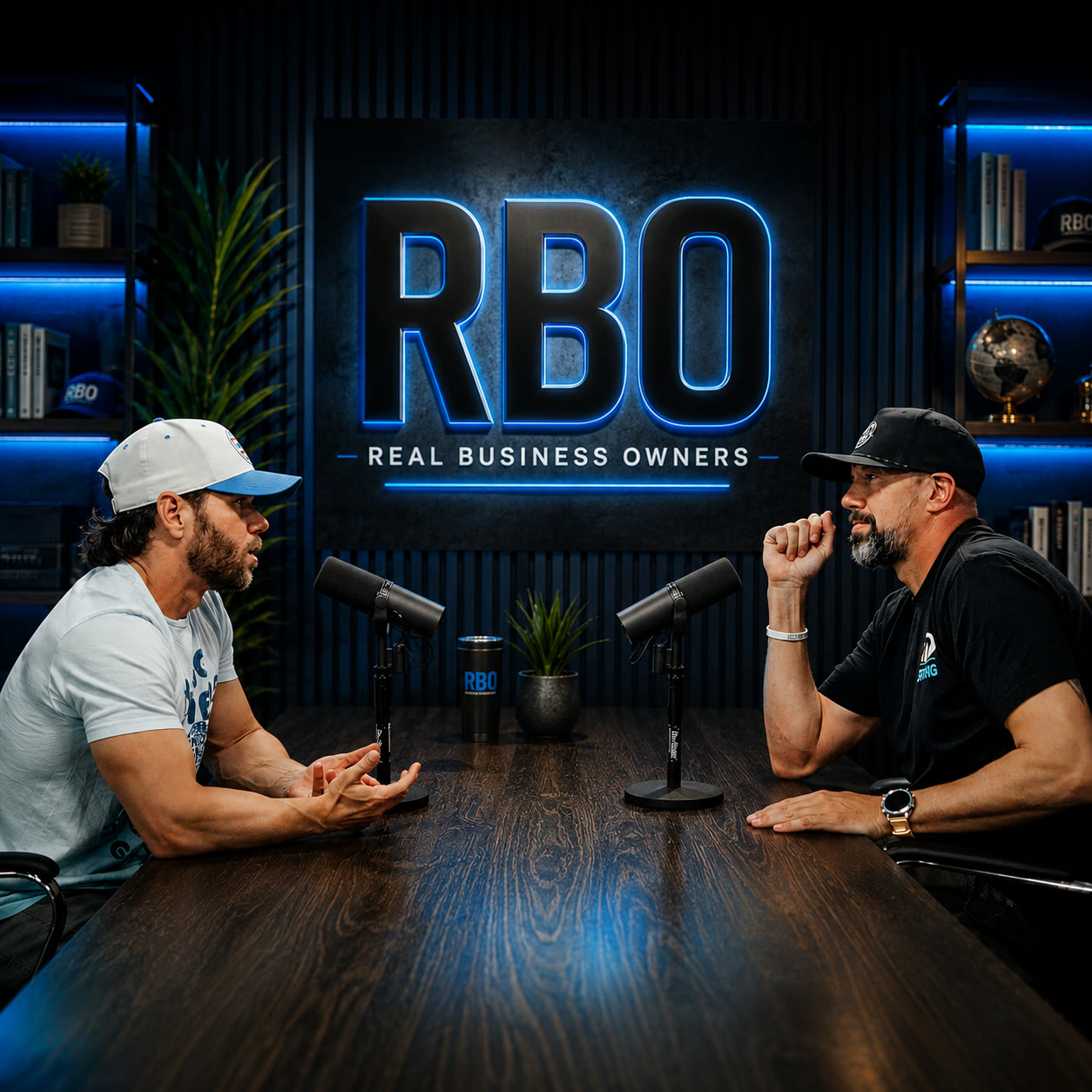 Rick Trimmer at the RBO podcast table